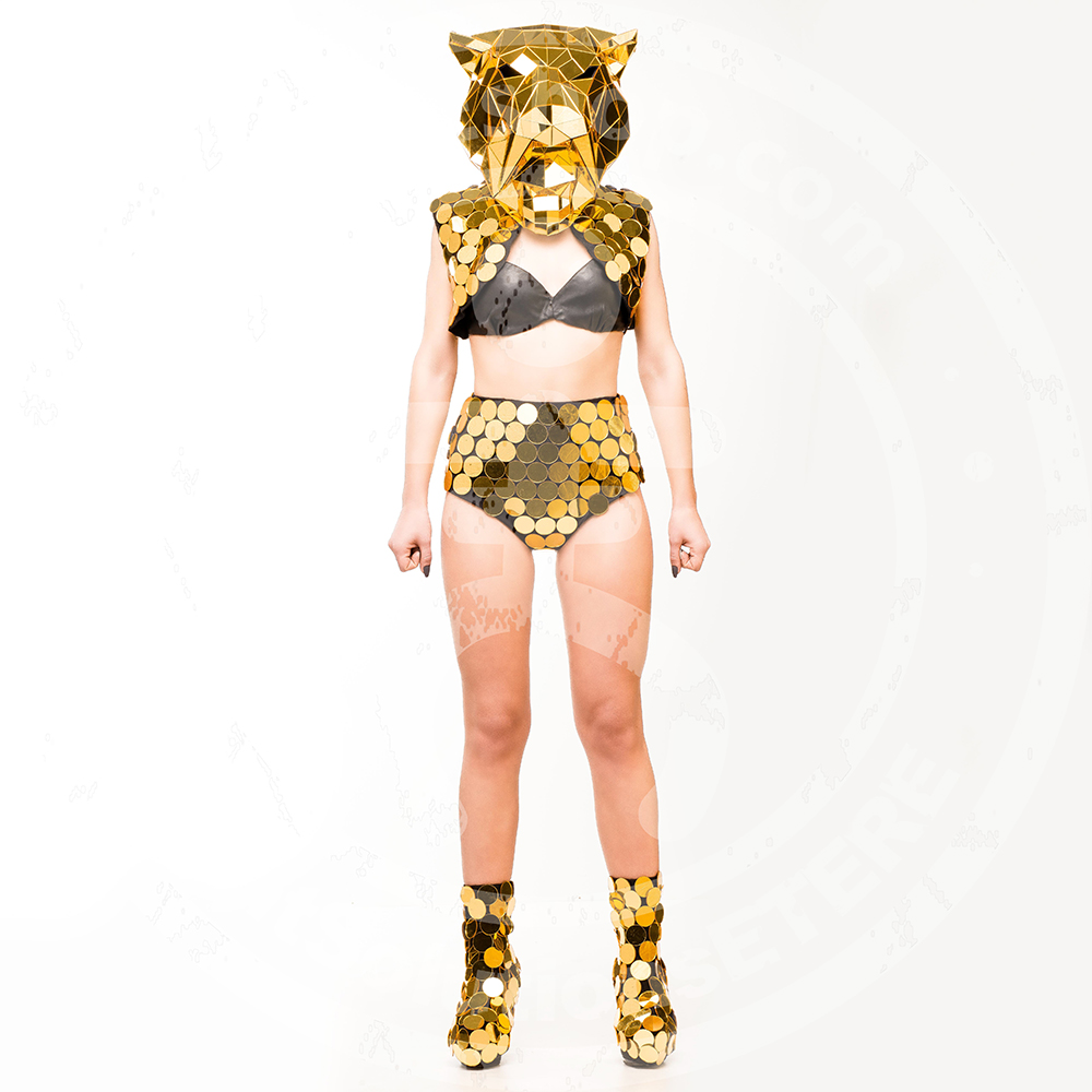 Mirror Tiger 3D mask