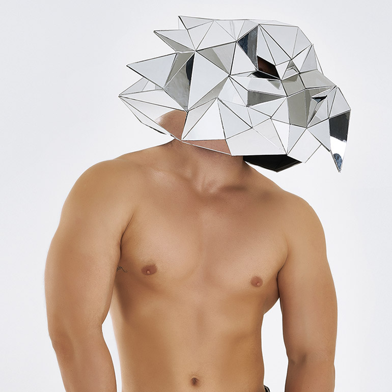 Eagle 3D mirror mask