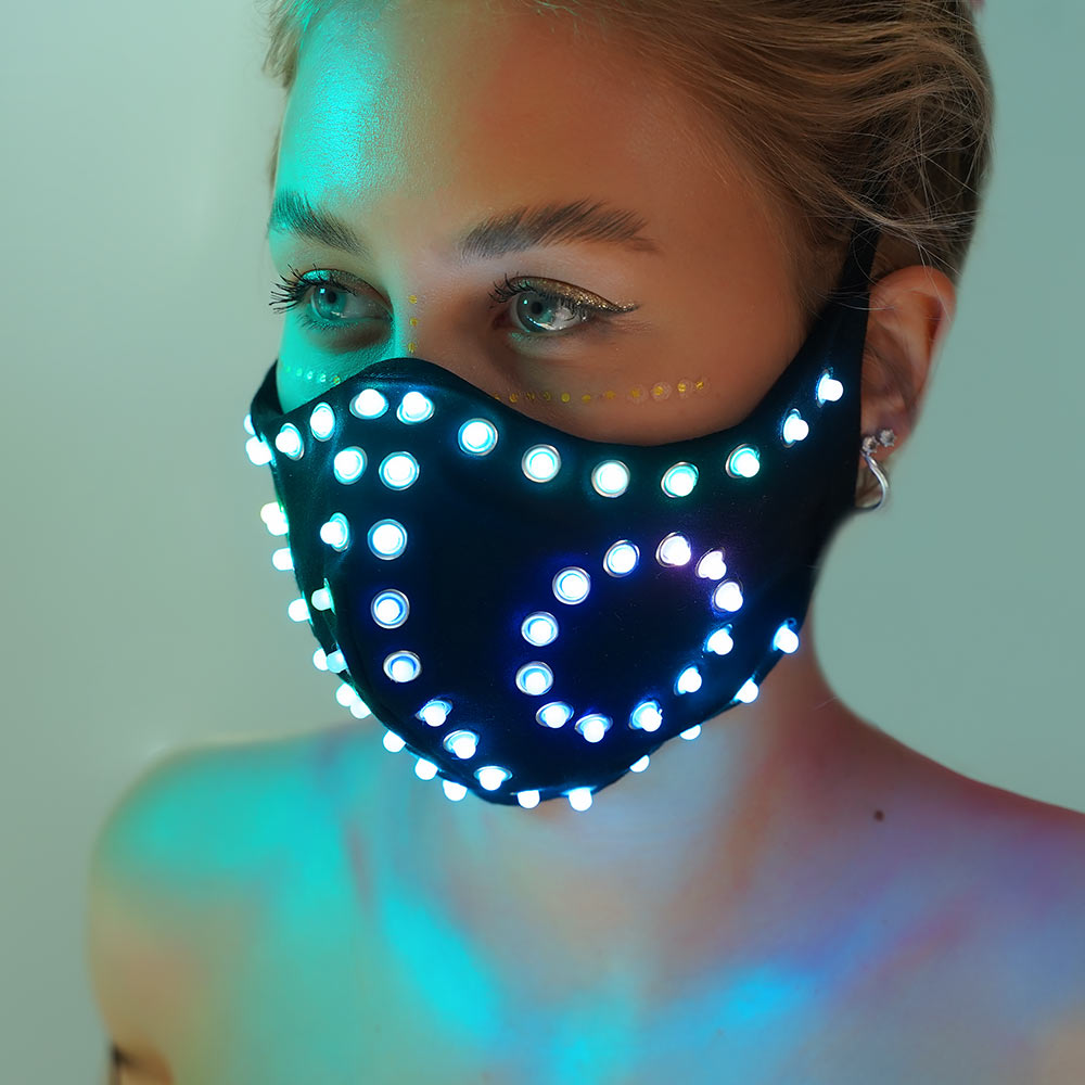 Smart PL LED Face Mask Fetish Style