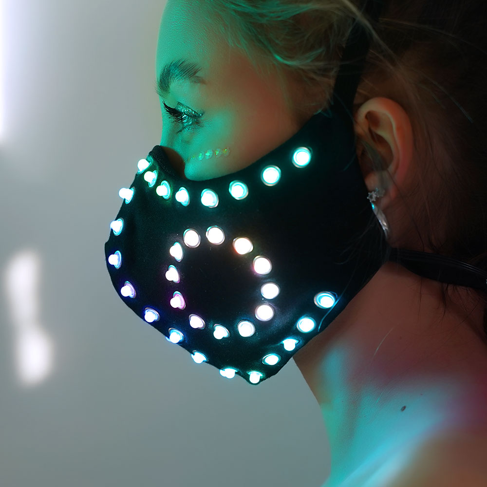 Smart PL LED Face Mask Fetish Style