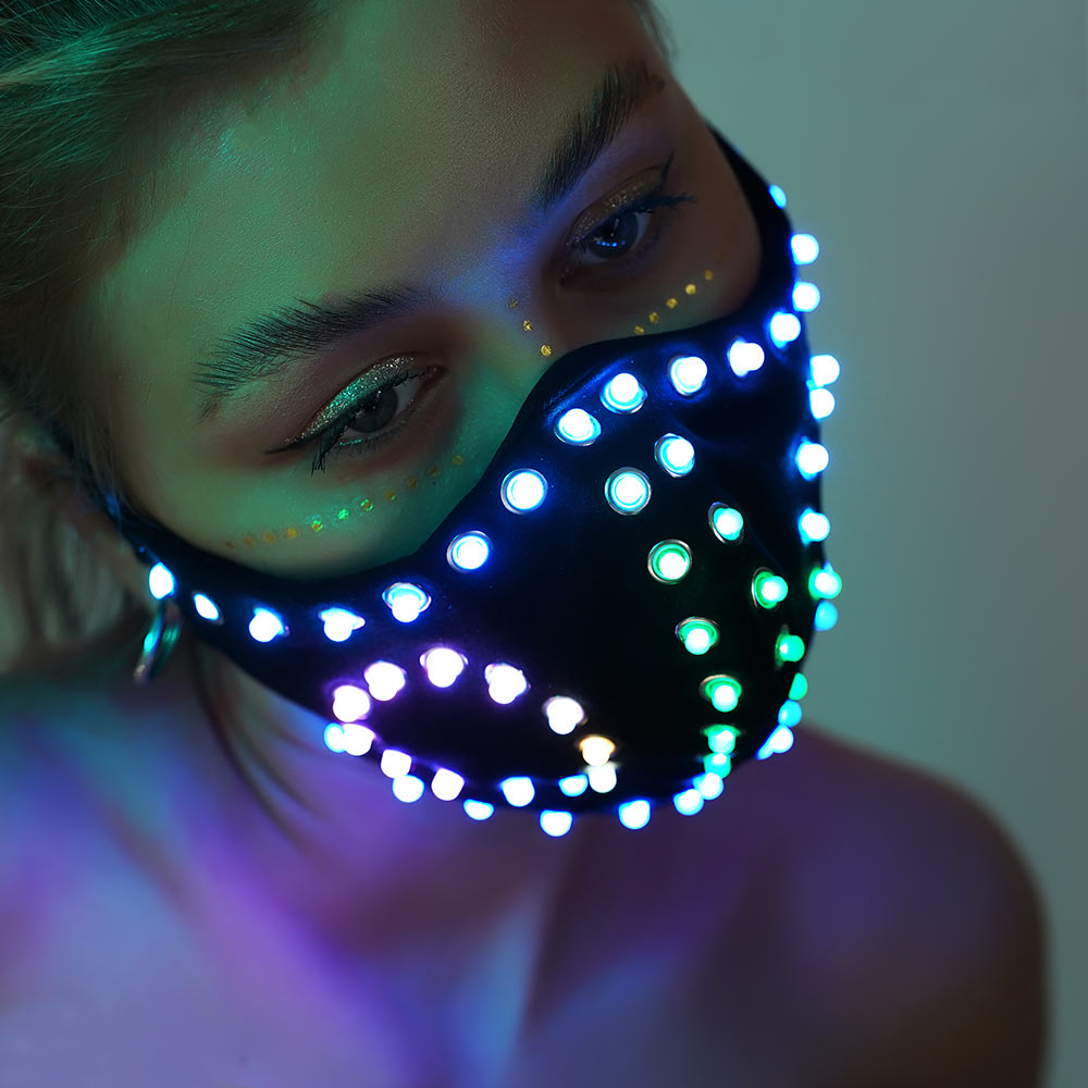 Smart PL LED Face Mask Fetish Style