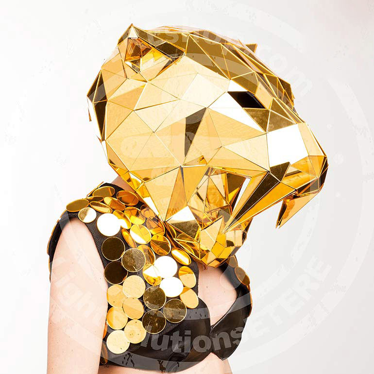 Mirror Tiger 3D mask