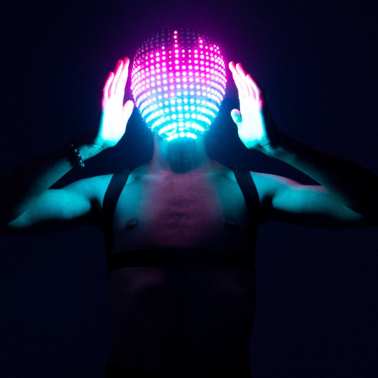 Smart LED Rainbow Screen Mask