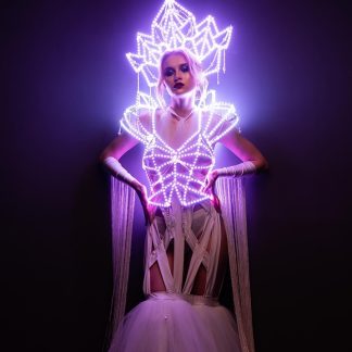 LED Crown White Queen