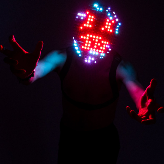 Smart LED Rainbow Screen Mask